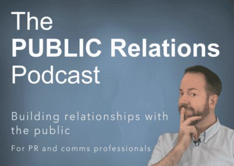 The Public Relations Podcast Title Thumbnail